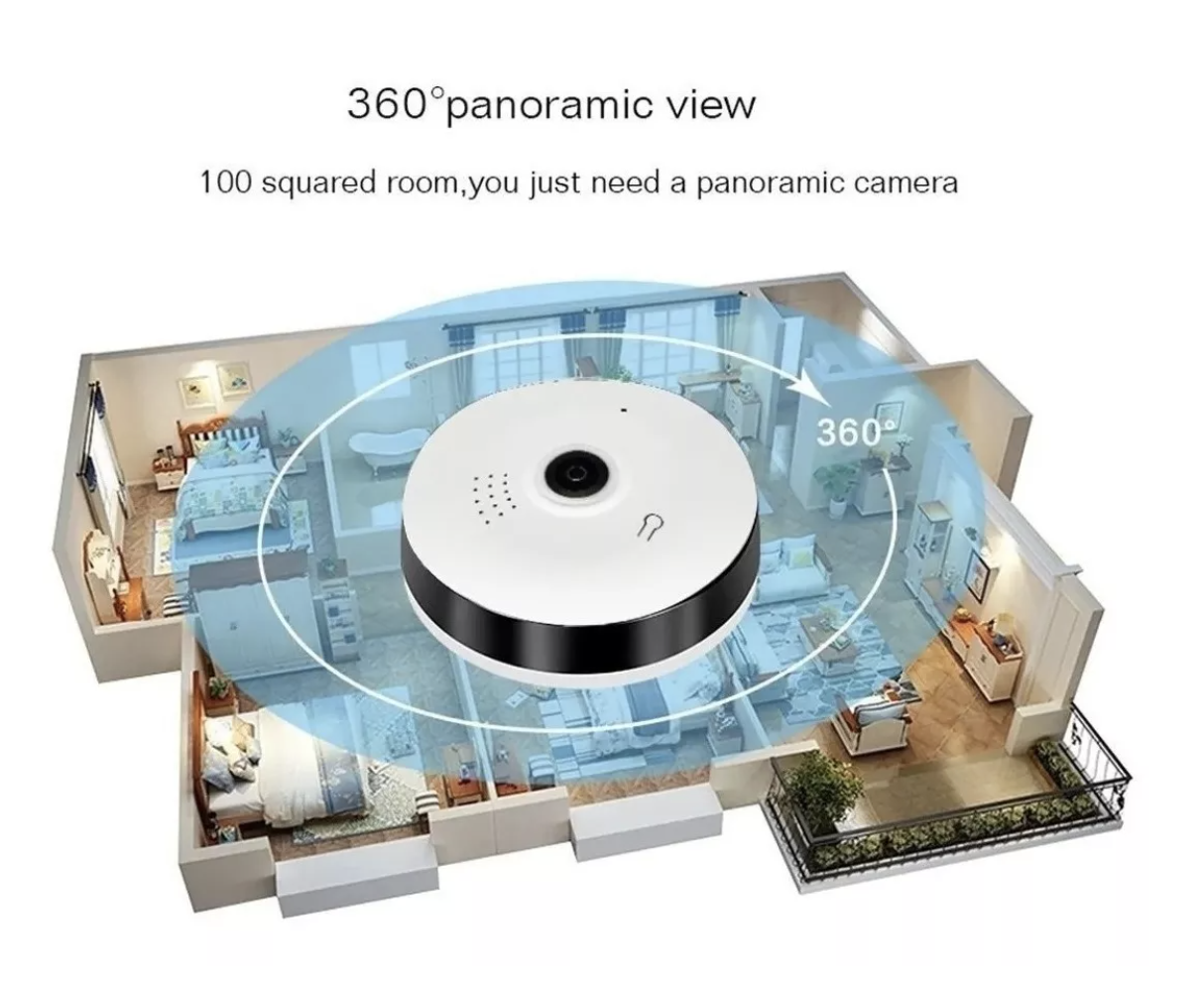 Miniatura 4 de Cámara Wifi Platillo Para Interiores